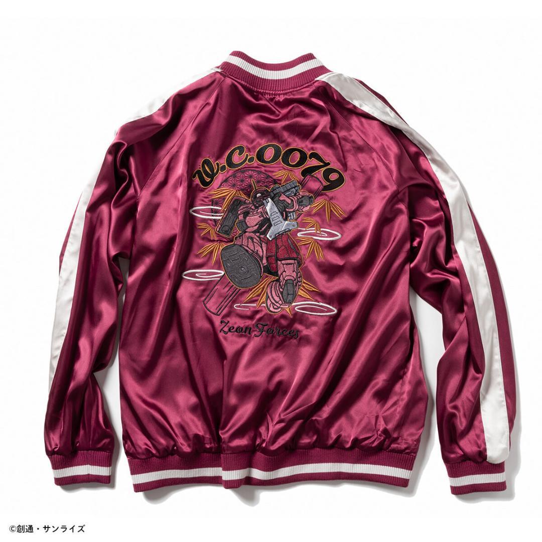 STRICT-G ガンダムシリーズ 45周年スカジャン サザビー シャア専用ザク