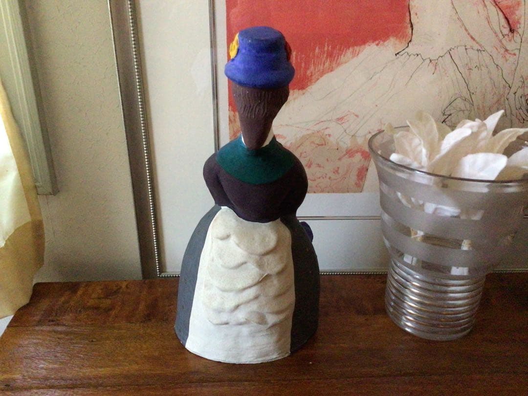 ⭕️⭕️【美品】古賀人形 西洋婦人 工芸品　土人形⭕️⭕️