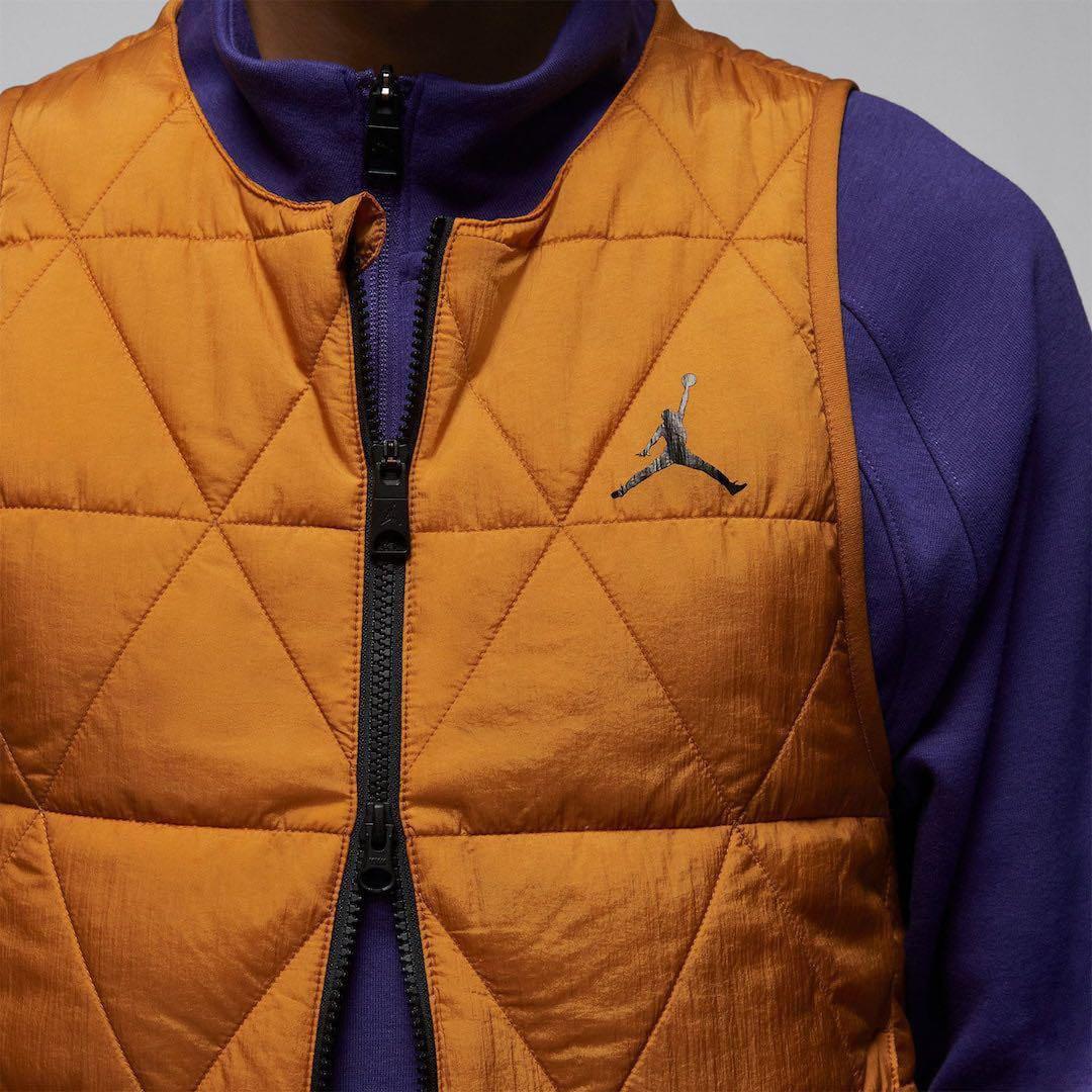 新品 ジョーダン スポーツ ゴルフ ベスト デザート オークル ブラック L