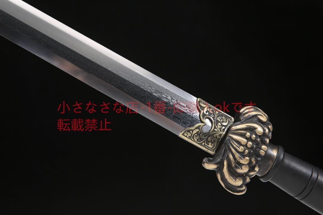 君主サーブル八面百錬文紋鋼  古兵器 武具 刀装具 日本刀 模造刀 居合刀