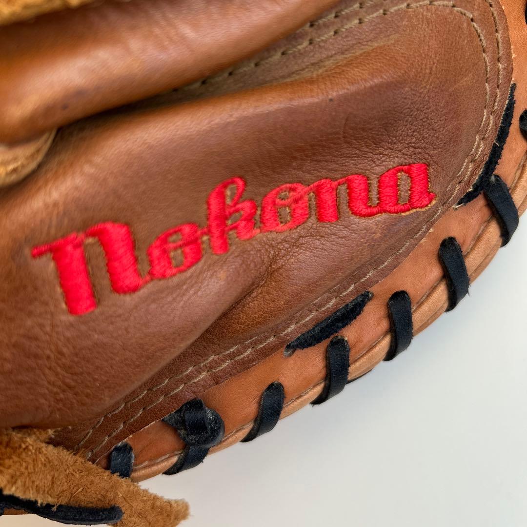 Nokona 硬式グローブ　キャッチャーミット 右装着(左利き用) 大人用