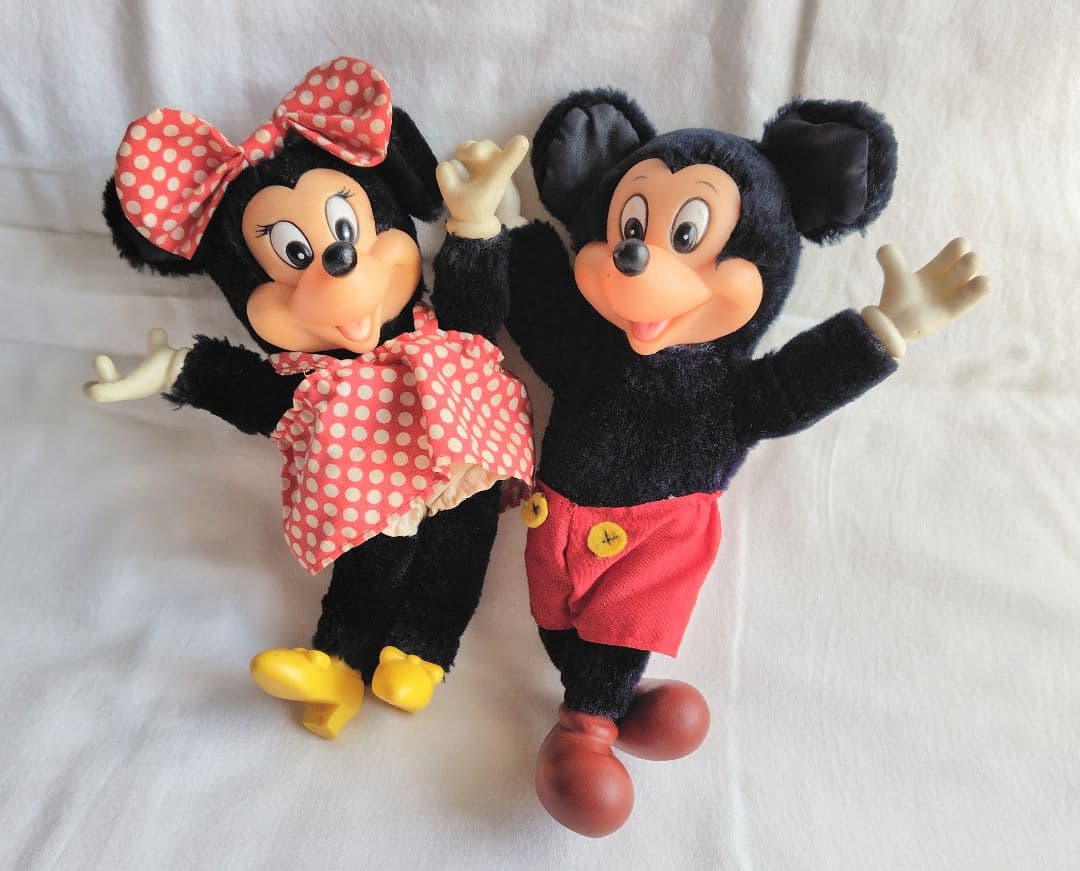 アプローズ社　オールドミッキー　ミニー　レトロ　ぬいぐるみ　セット売り