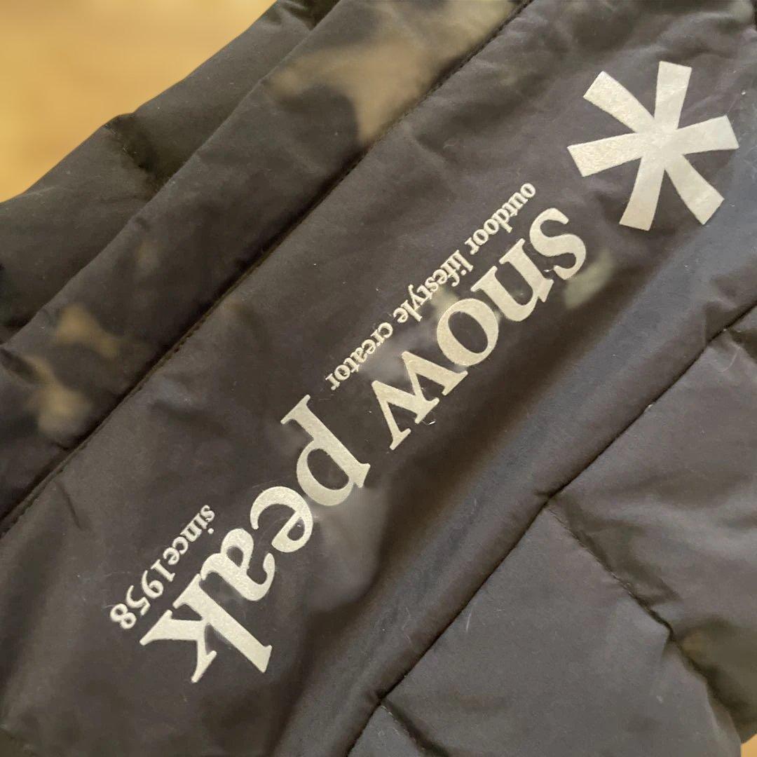  peak ダウンジャケット 黒