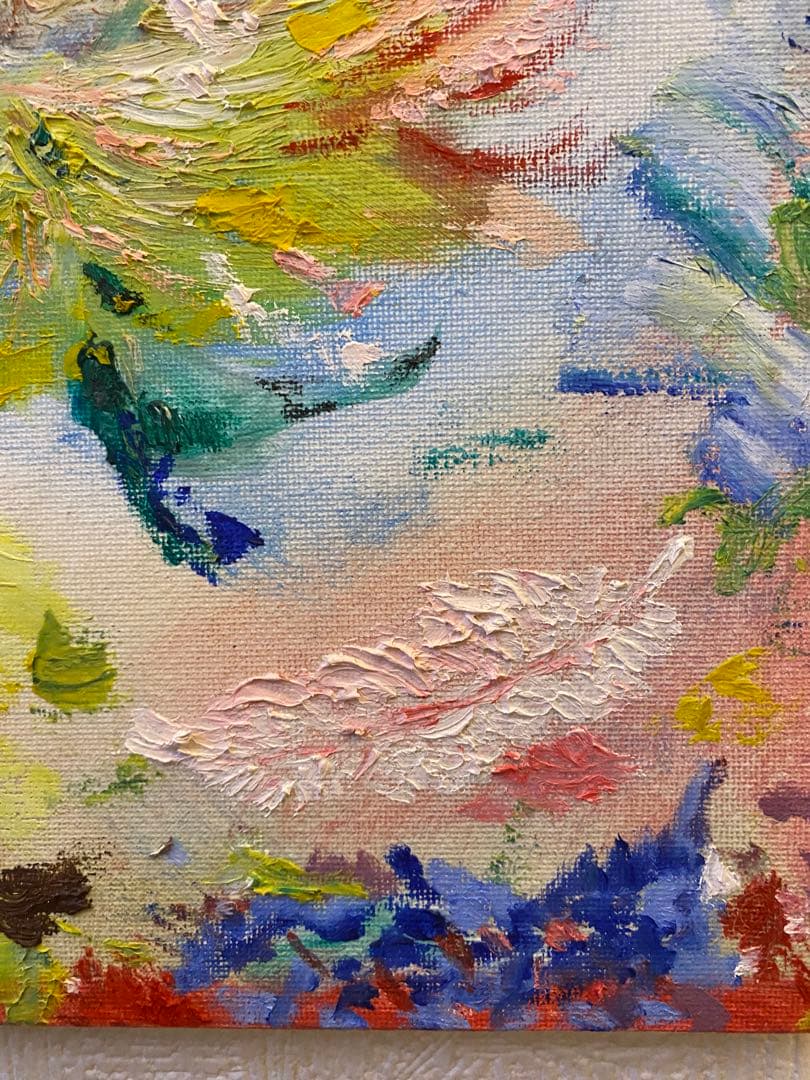 油彩　【practice dancing 】　一点もの　4F