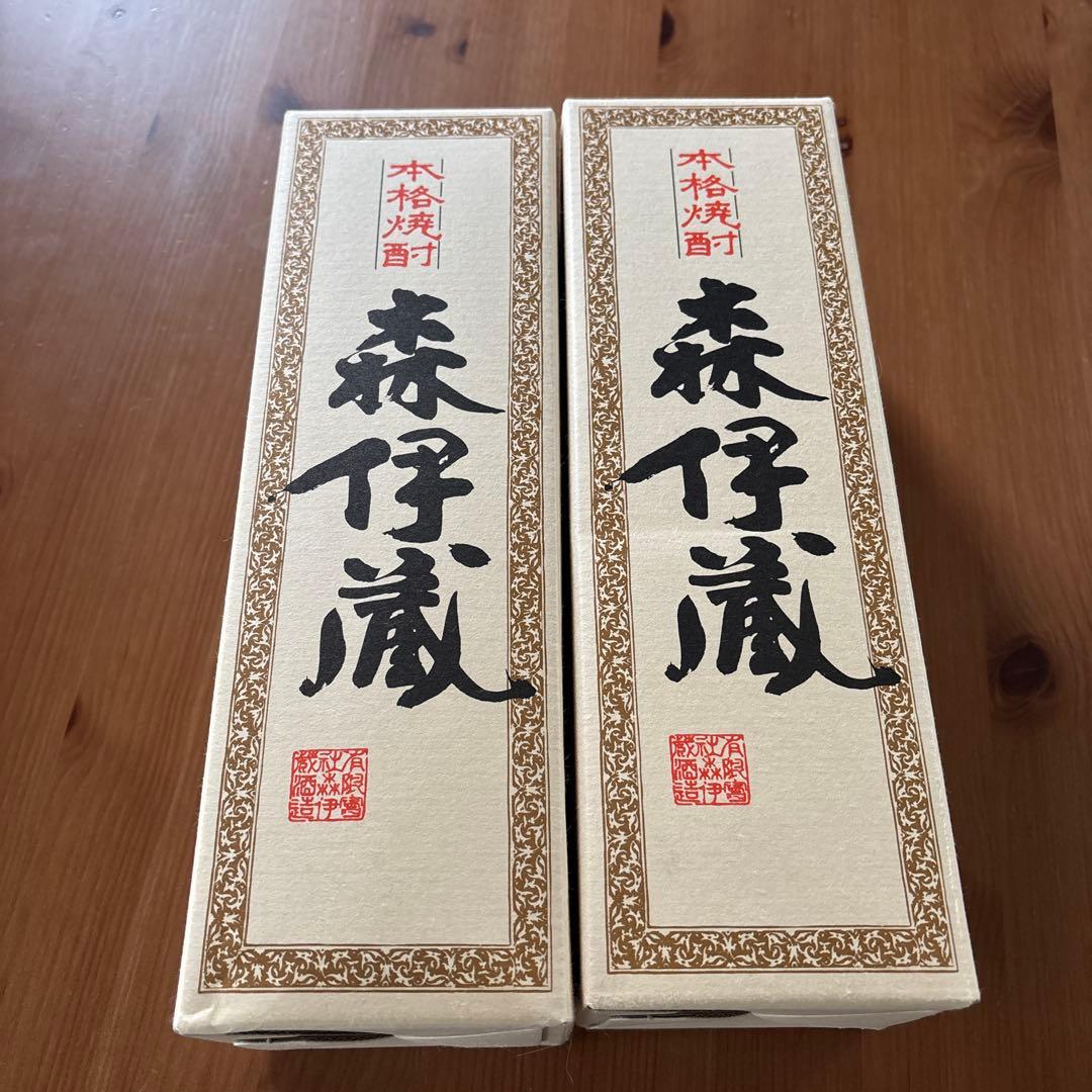 森伊蔵720ml、JALビジネスクラス購入品2本