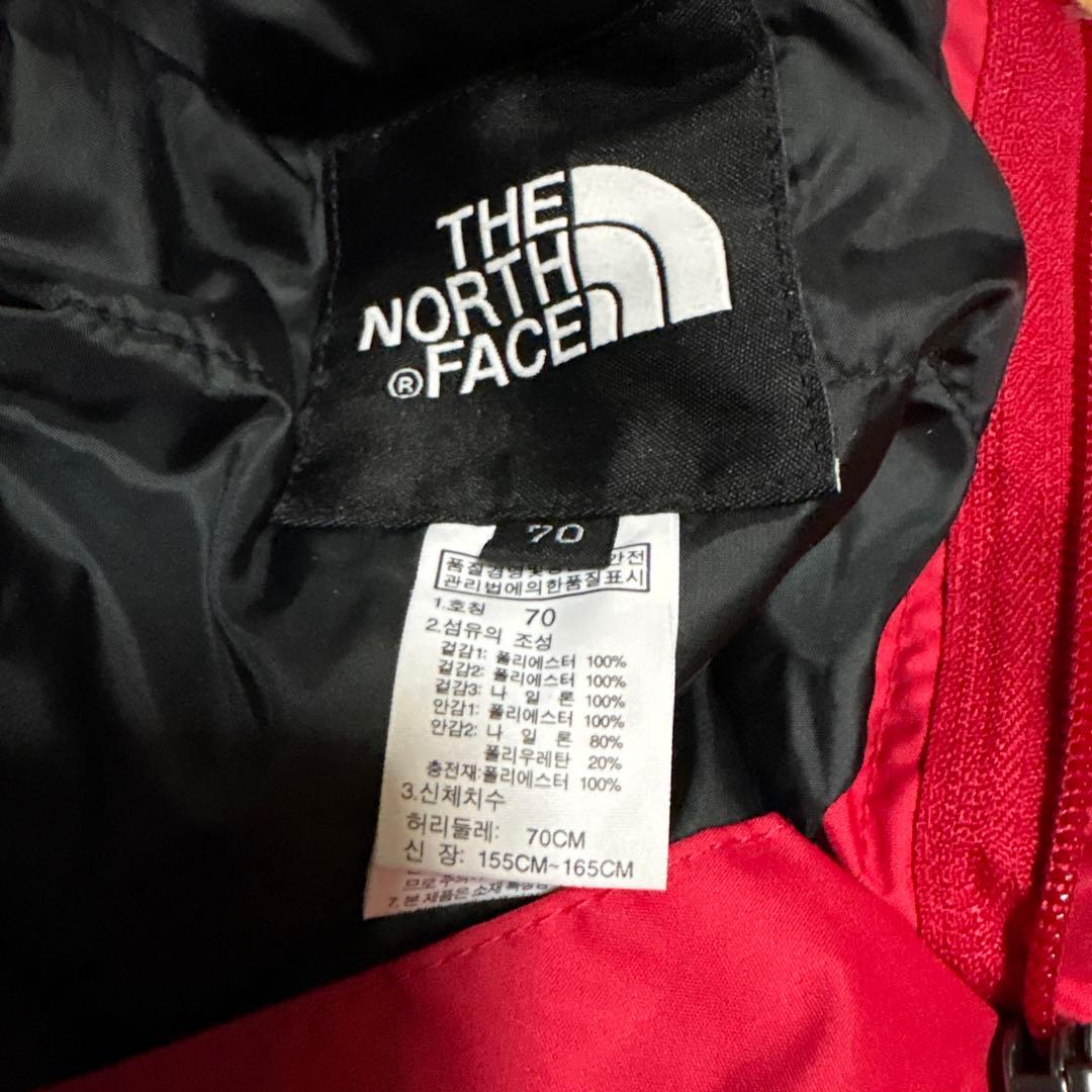 美品ノースフェイス　スキーパンツ　スノーウェア　メンズXS レディースM相当