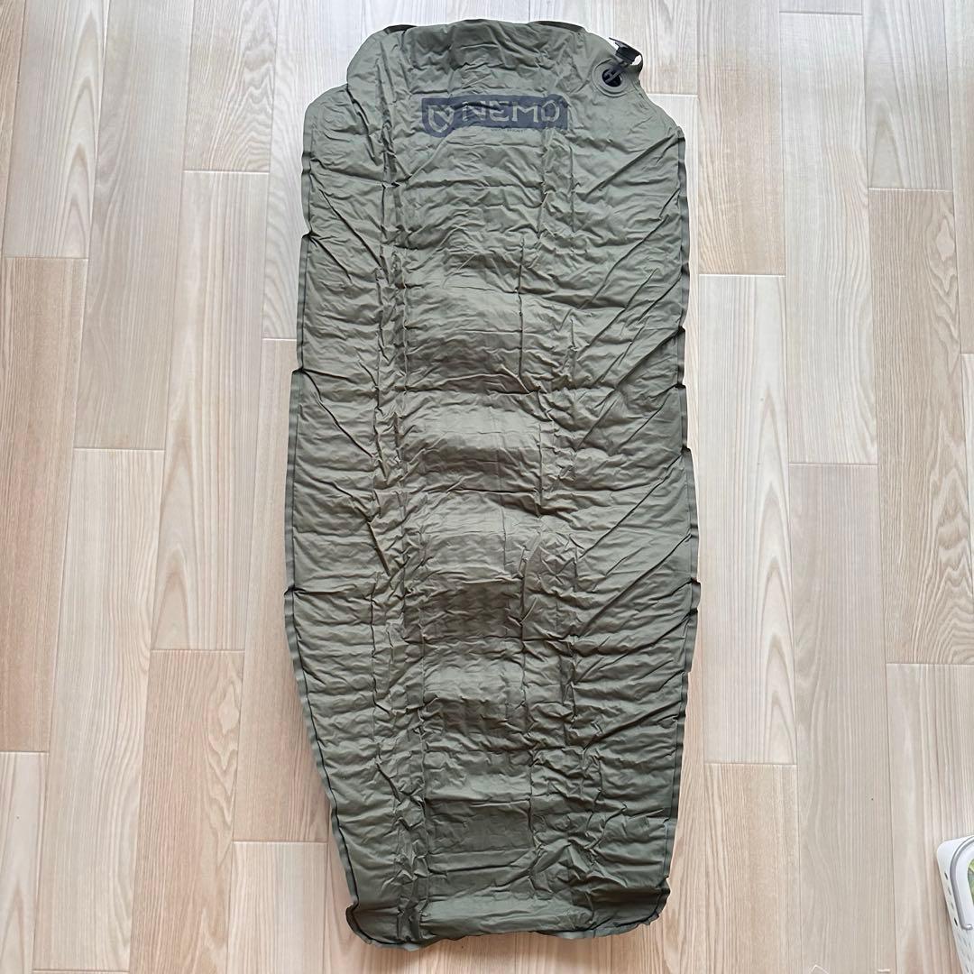 【未使用品】ニーモ NEMO オーラ ショートマミー アウトドア エアーマット