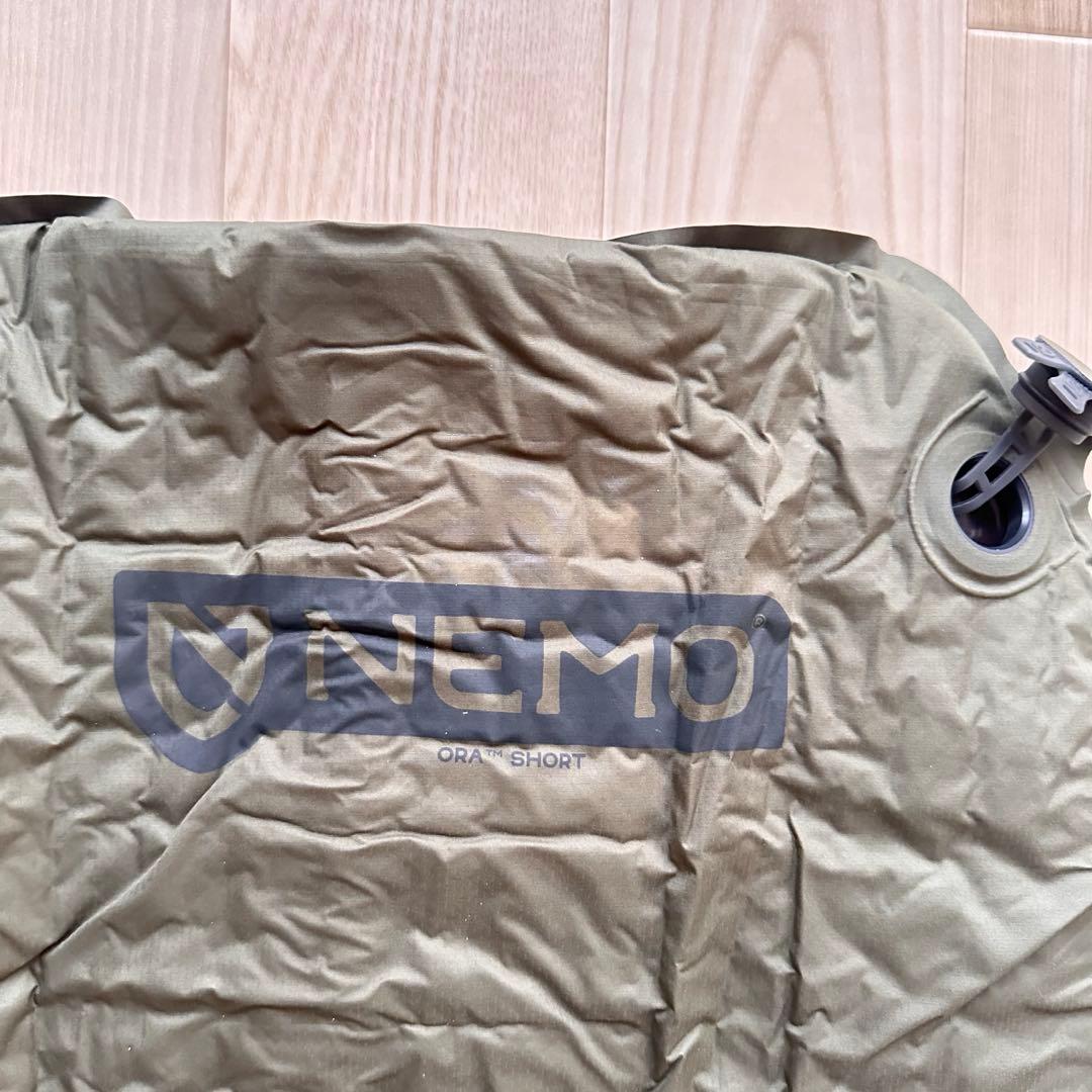 【未使用品】ニーモ NEMO オーラ ショートマミー アウトドア エアーマット