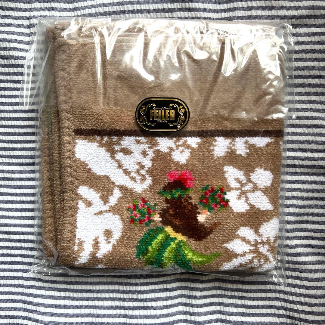 フェイラー 新品　ハンドタオル　フェイスタオル　マナマナ