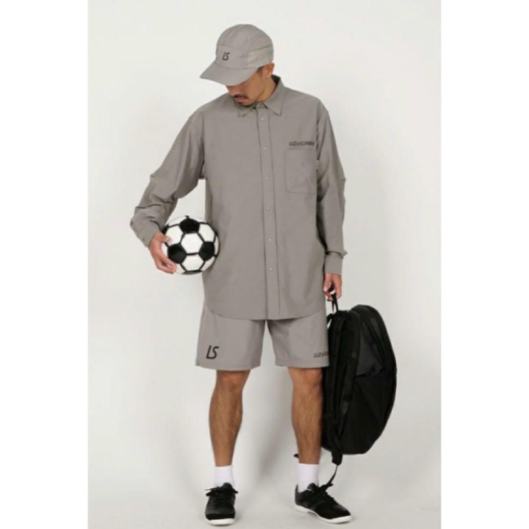 新品　LUZeSOMBRA　ルースイソンブラ　ワーク シャツ　長袖　グレー　L