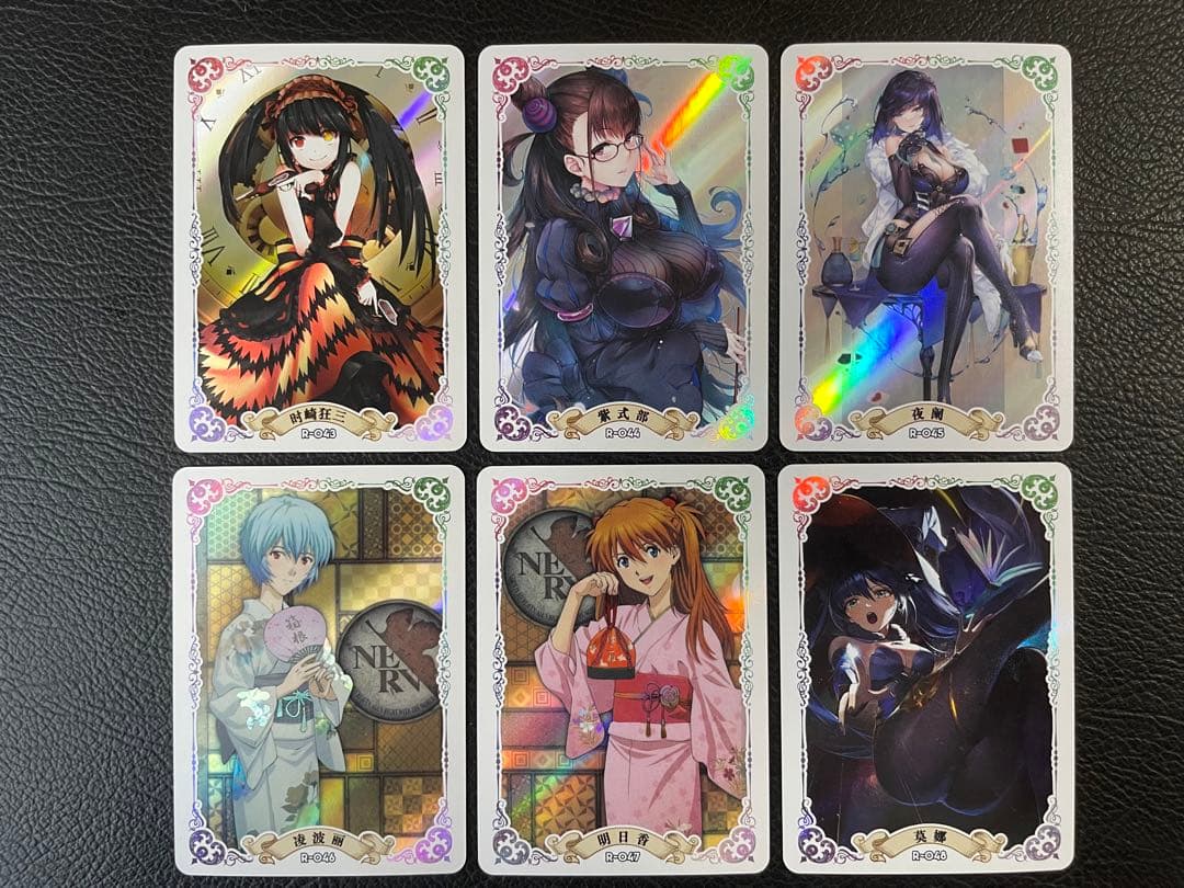 ③17枚　女性キャラのキラカード