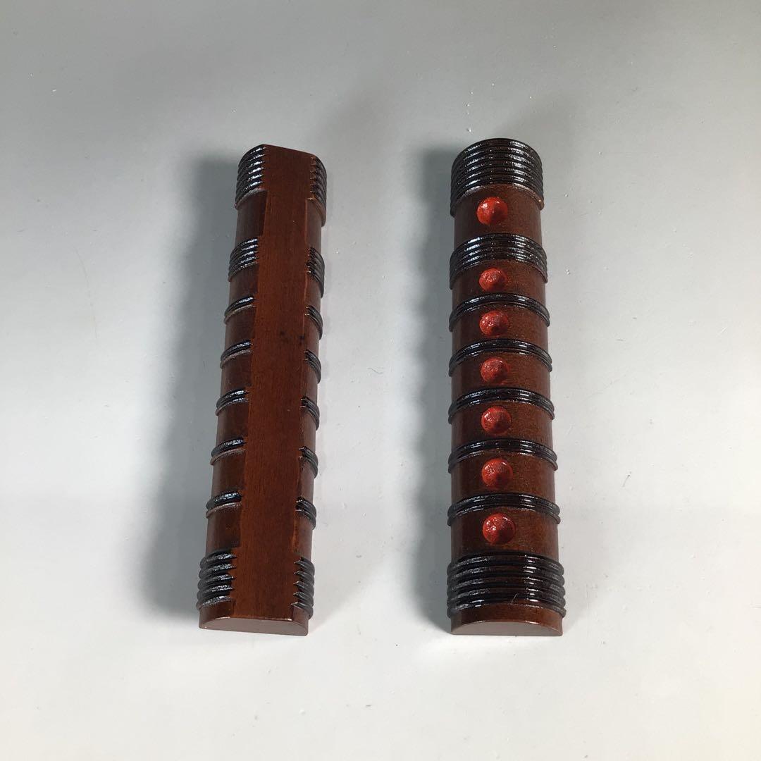 Ｎ５２０　N373 2点‼️『高橋正良作』『内金塗』『笛香合』　共箱　茶道具