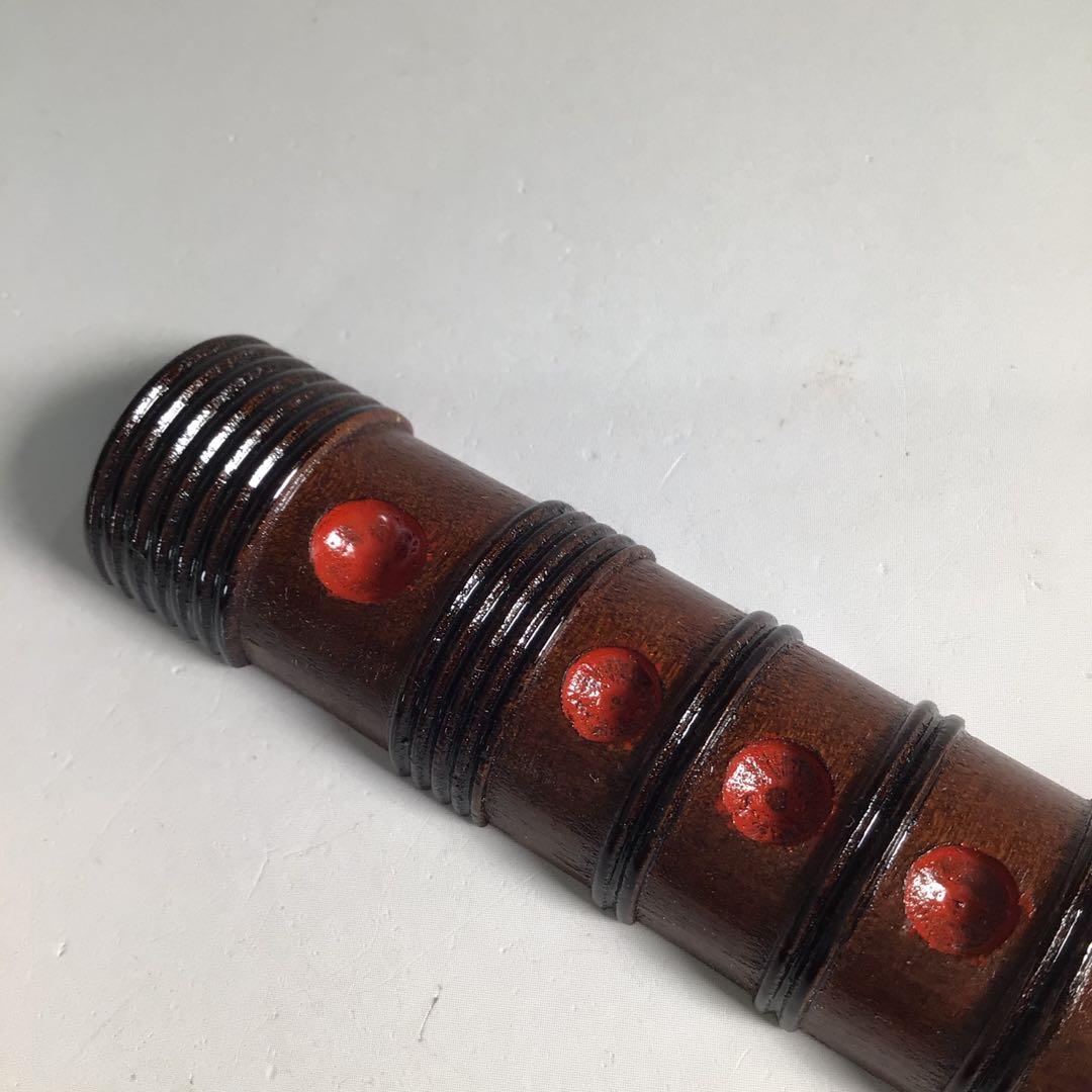 Ｎ５２０　N373 2点‼️『高橋正良作』『内金塗』『笛香合』　共箱　茶道具