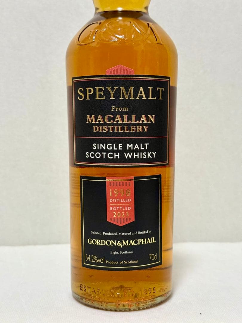 スペイモルト フロム マッカラン 1998-2023 ゴードン&マクファイル
