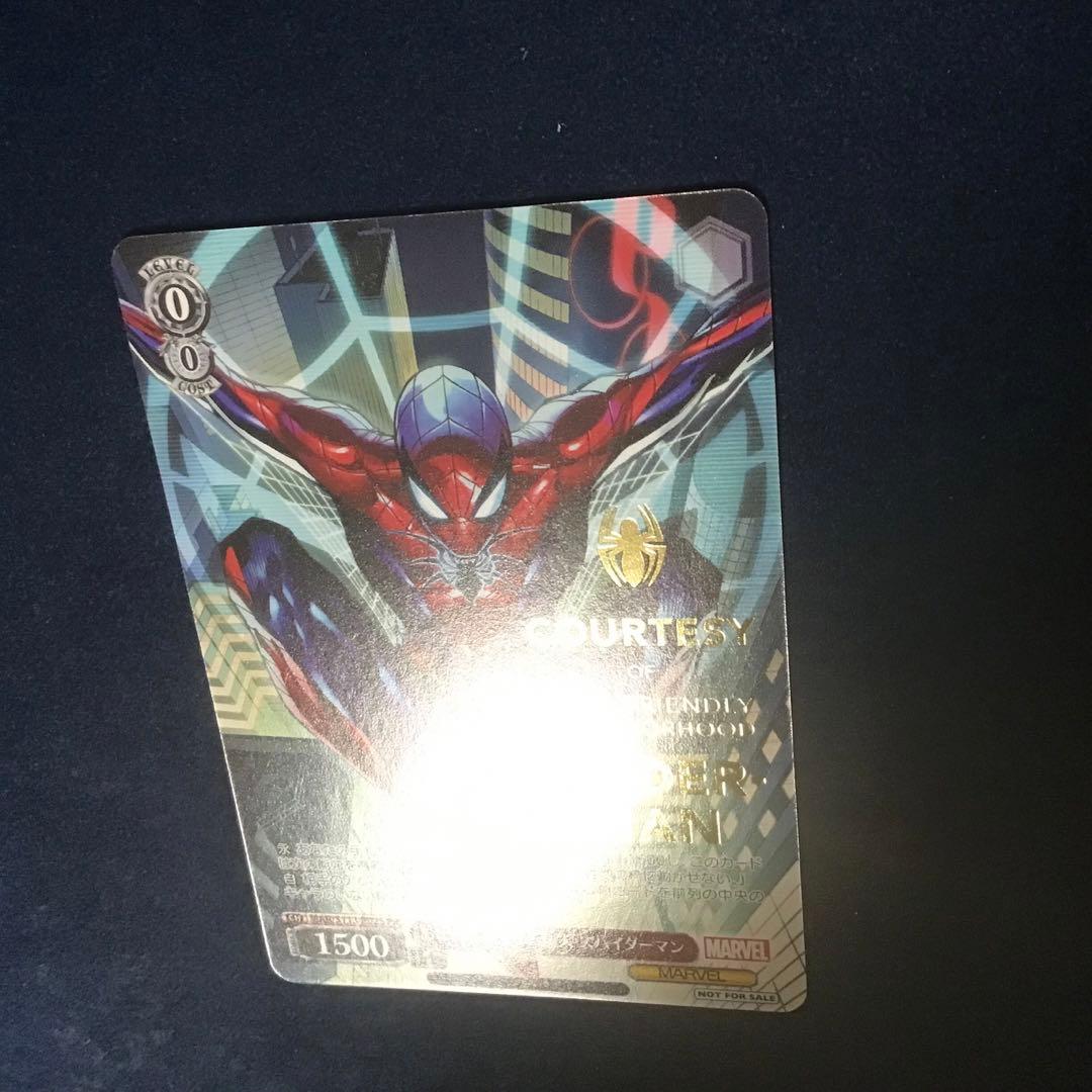 ヴァイスシュヴァルツ あなたの親愛なる隣人 スパイダーマン PR 台紙付き