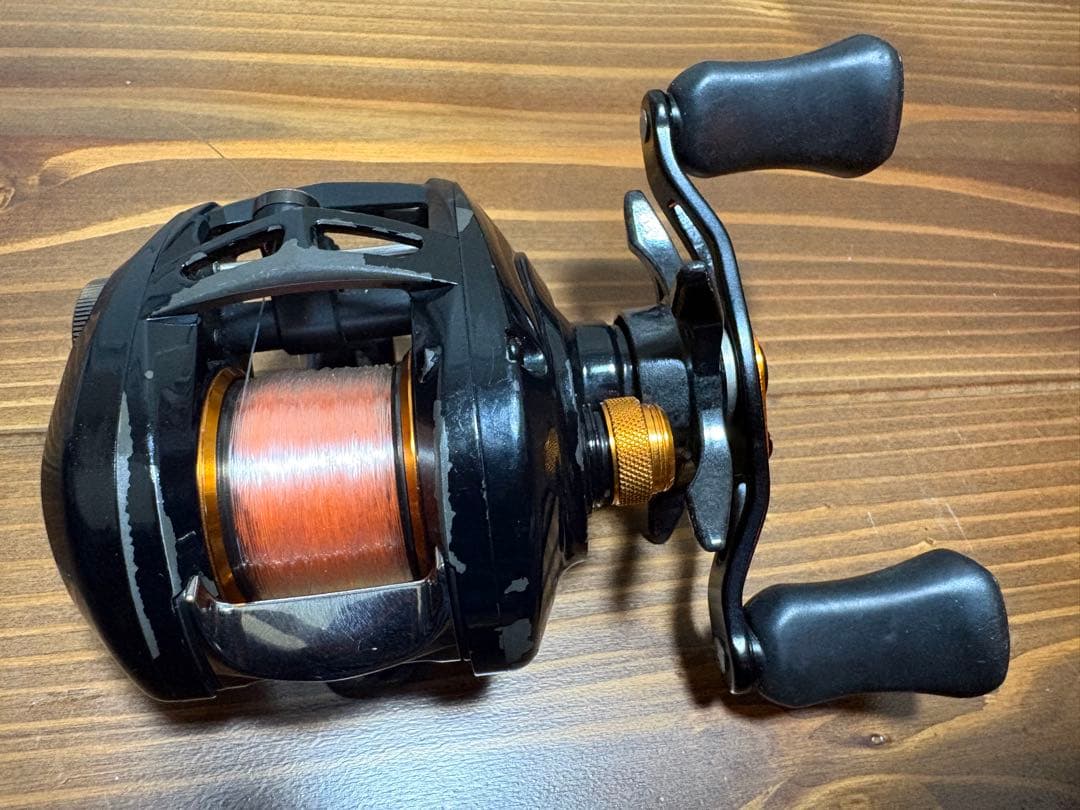 アルファス SV 7.2 ベイトリール 黒/オレンジ