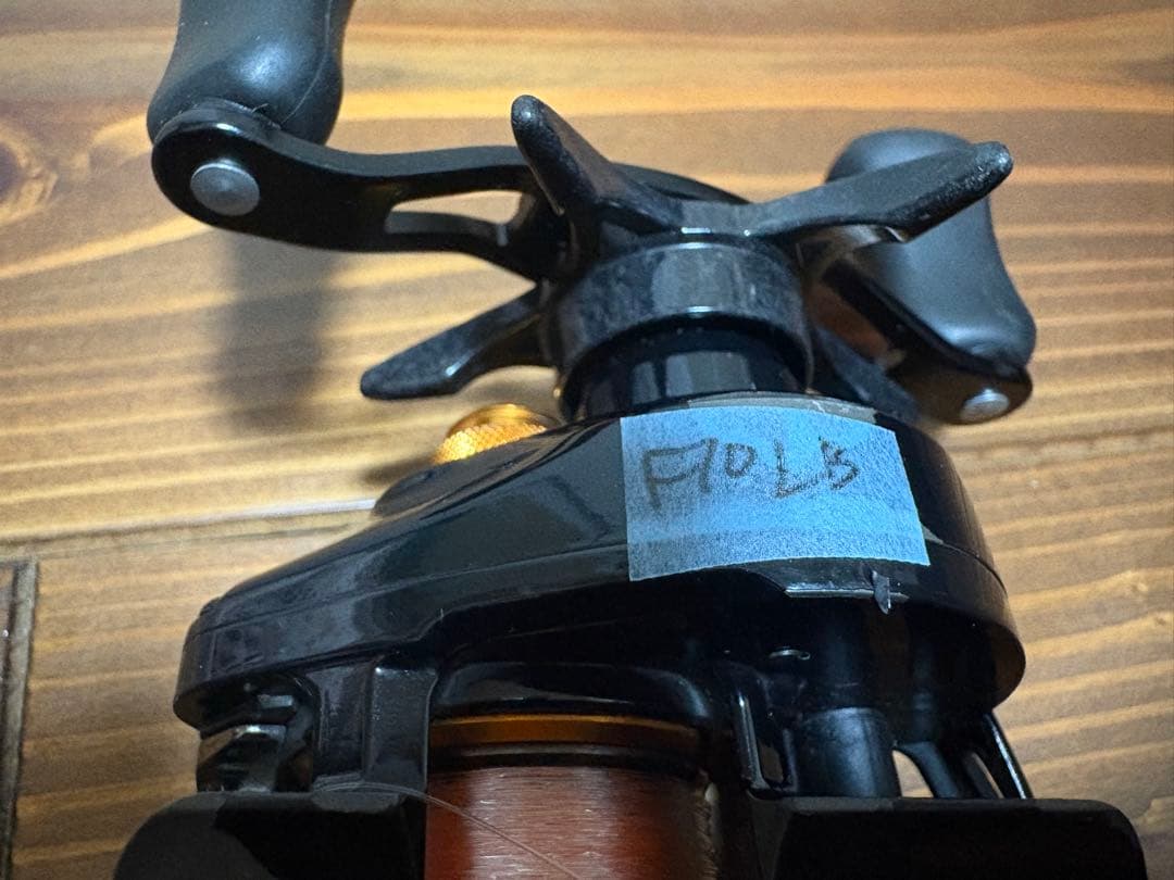 アルファス SV 7.2 ベイトリール 黒/オレンジ