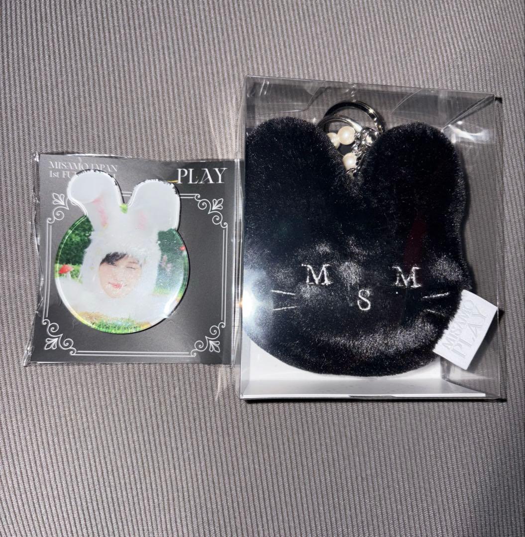 MISAMO リスニングパーティ限定 スマホグリップ MOMO&うさぎマスコット