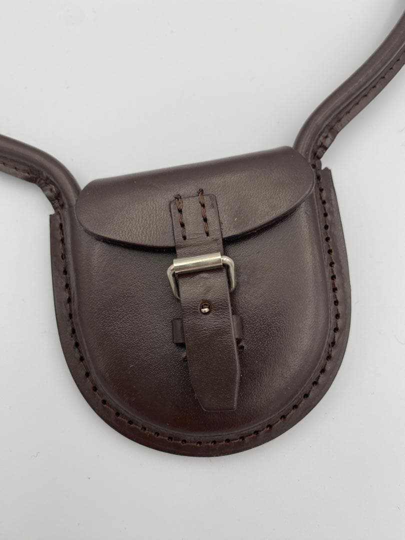 日立電鉄 タブレットキャリアケース 革製 鉄道グッズ