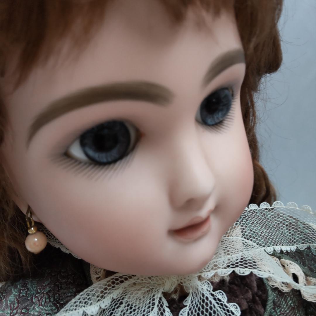 ベベフルール　アンティークドール　リプロ　作家　大きい人形