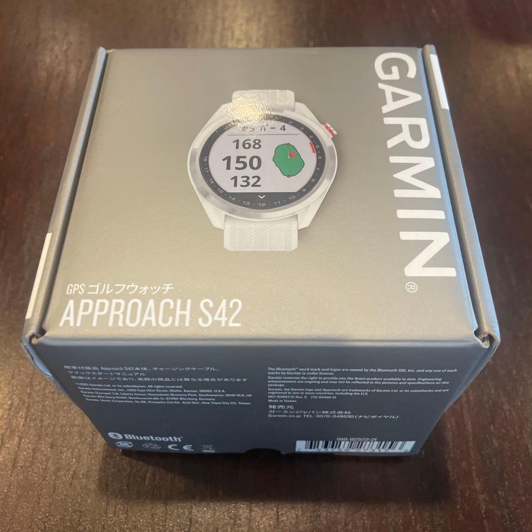 GARMIN APPROACH S42 GPSゴルフウォッチ 　【JUNK扱い】