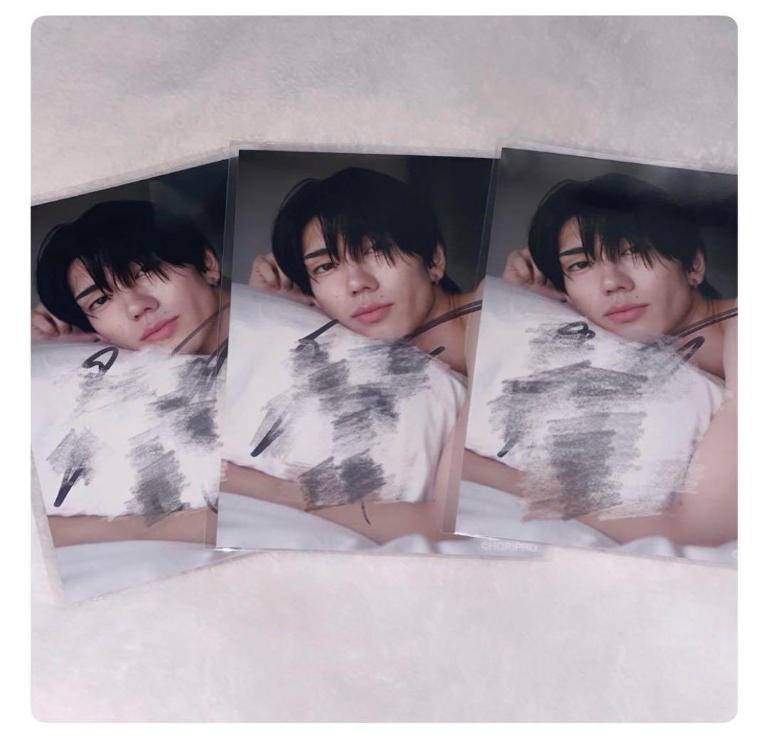 樋口幸平　FC限定 直筆サイン入り ブロマイド 生写真