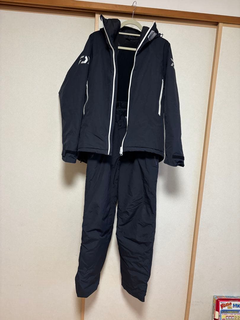 フィッシングスーツ(上下セット) ブラック