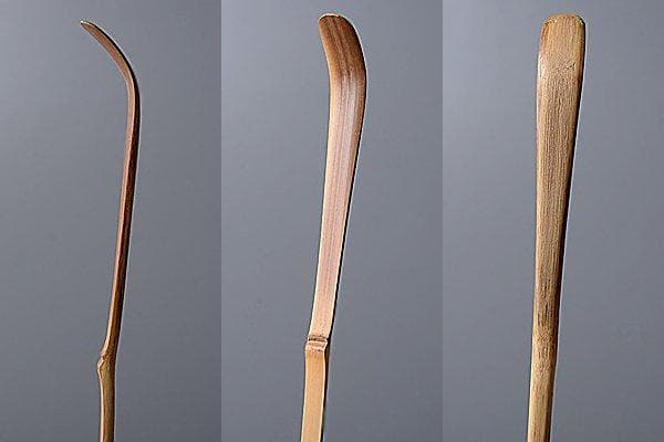 u324 茶道具　立花大亀花押茶杓『銘　常磐』