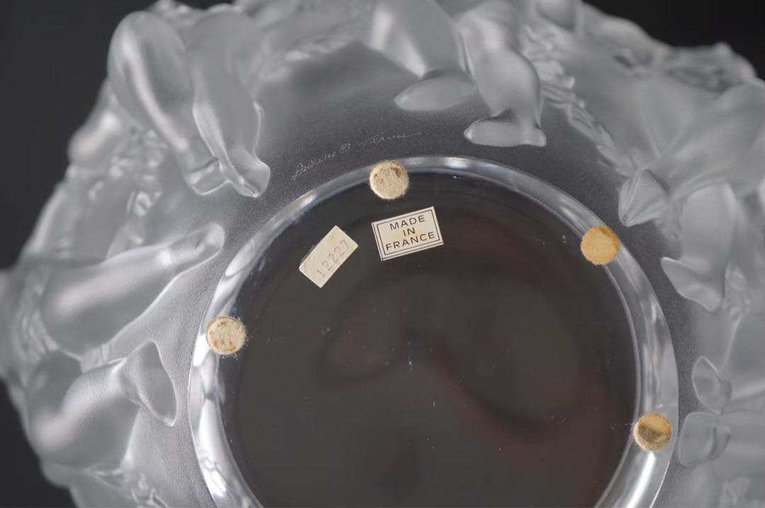 ルネ・ラリック「リュクサンブール」 花瓶 元箱あり R.LALIQUE