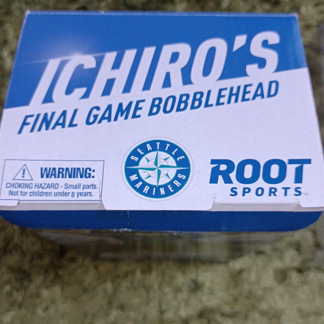 内田さん専用イチロー、現役最後のボブルヘッド人形!