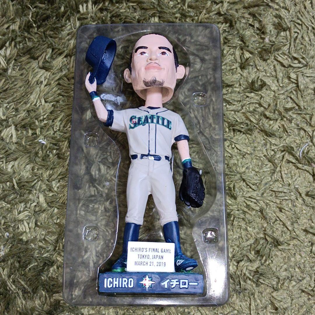 内田さん専用イチロー、現役最後のボブルヘッド人形!
