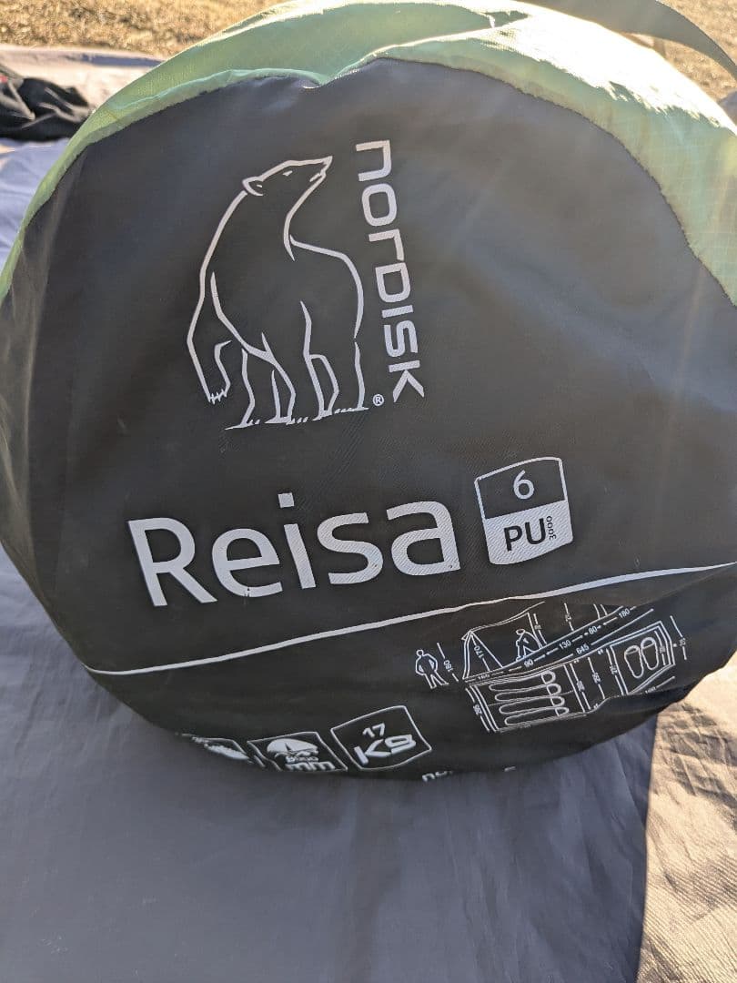 【訳あり】ノルディスク　レイサ6PU　nordisk Reisa6