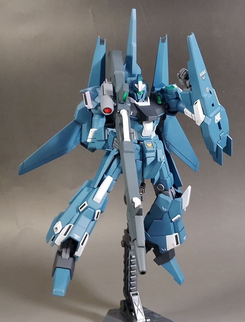 HG HGUC 1/144 リゼル 隊長機 改修 全塗装 完成品 UC