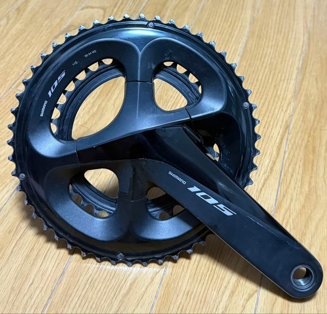 シマノFC-R7000クランクセット 165mm 50-34