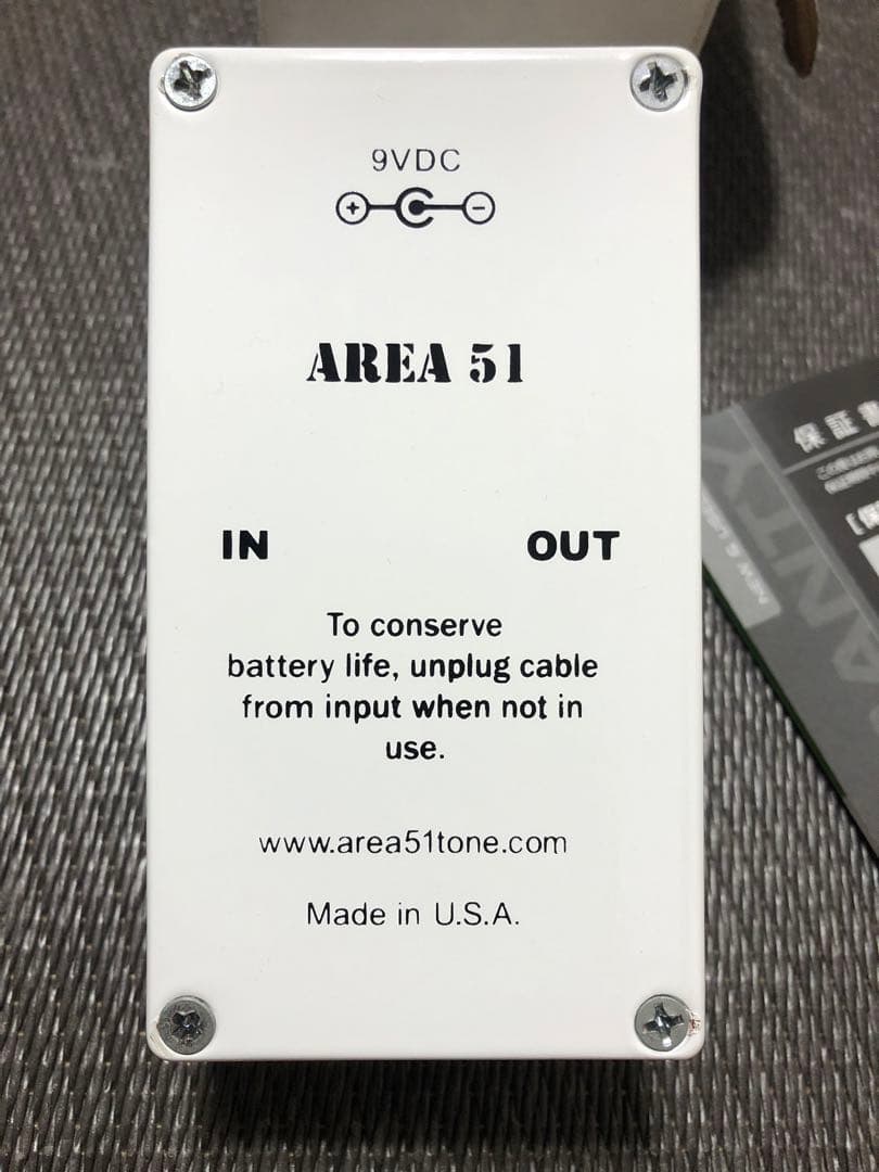 AREA51 FUZZ ギターエフェクター