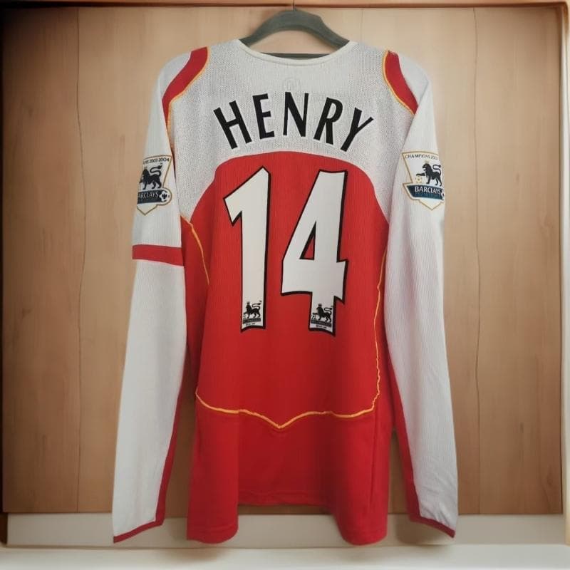 04-05 アーセナル HENRY 14 長袖 シャツ