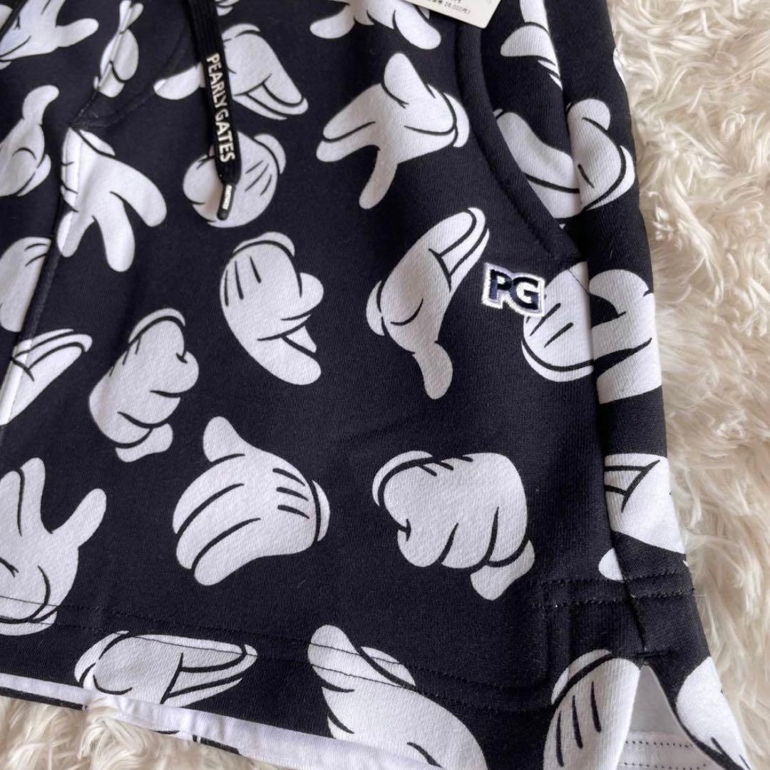 新品未使用　パーリーゲイツ　スウェットスカート　ミッキーマウス　ネイビー　M