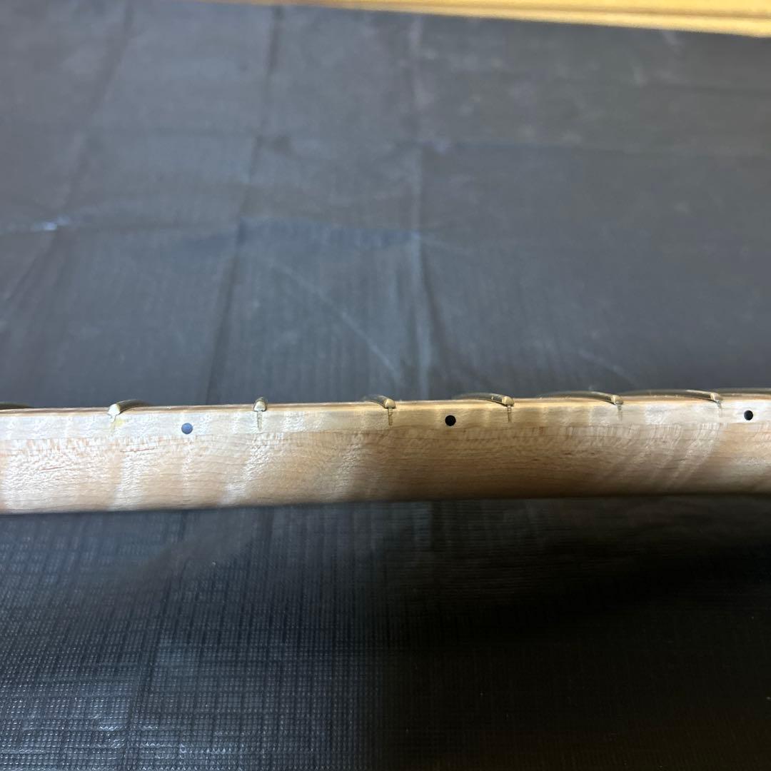 【希少】ストラトキャスター ネック フレイムメイプル