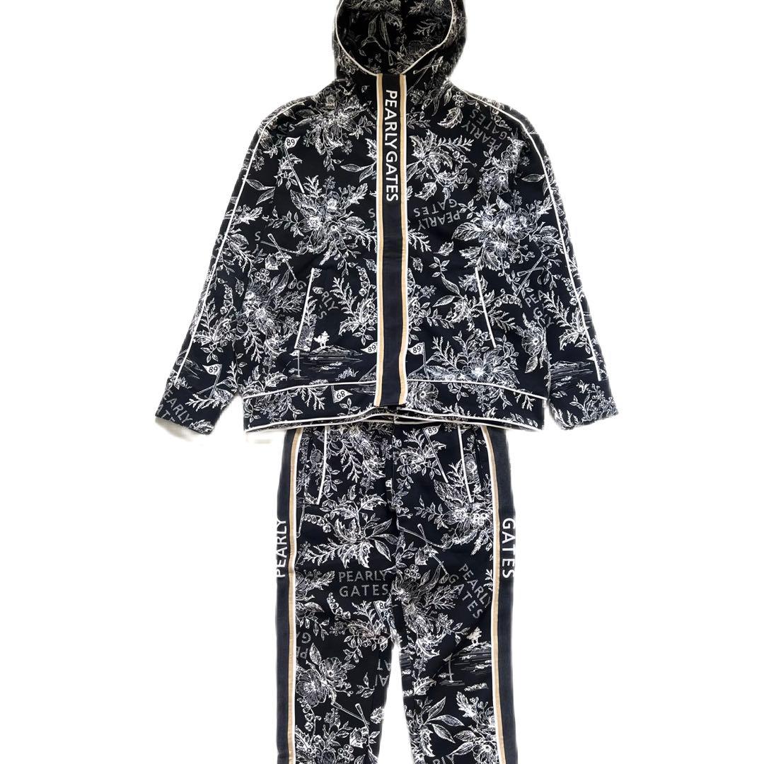 PEARLY GATES パーリーゲイツ　セットアップ　花柄　サーモライト