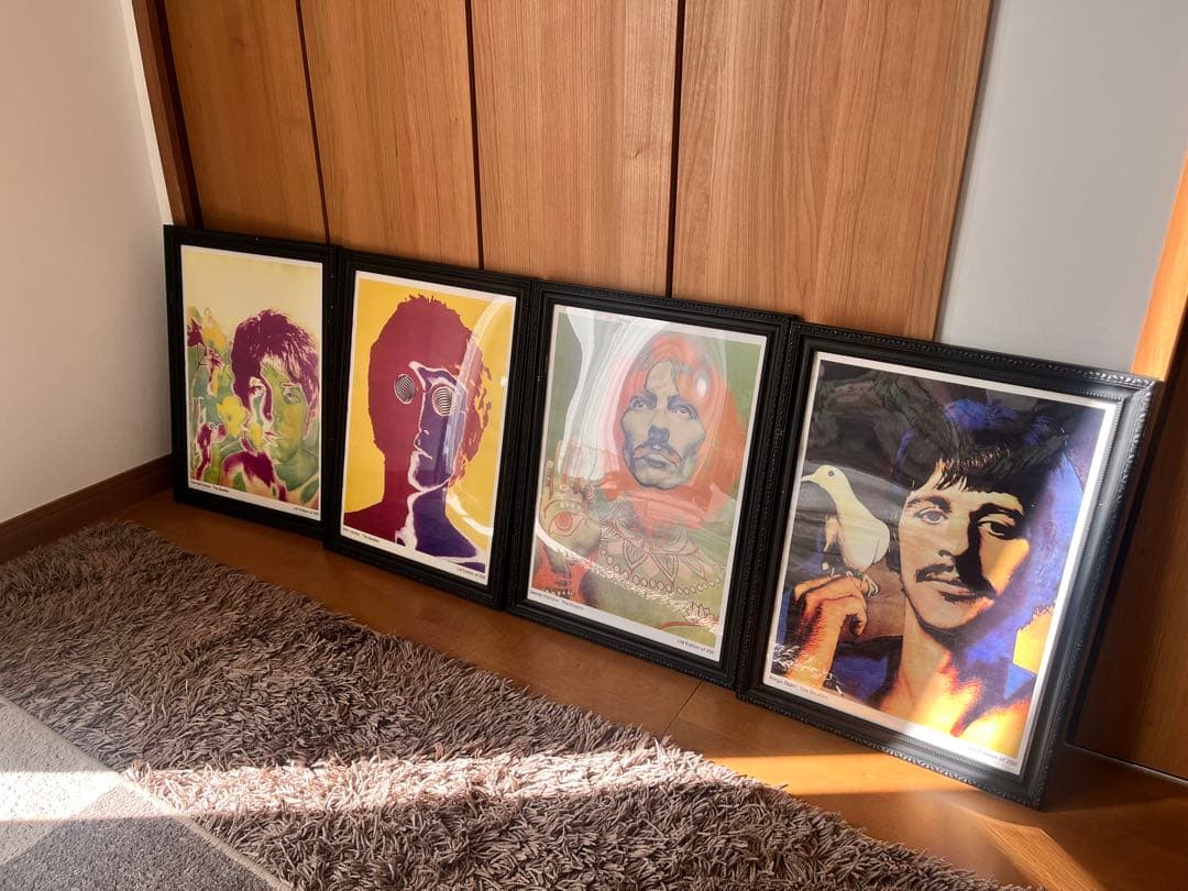 1週間限定値下げThe Beatles メンバー全員の限定ポスター