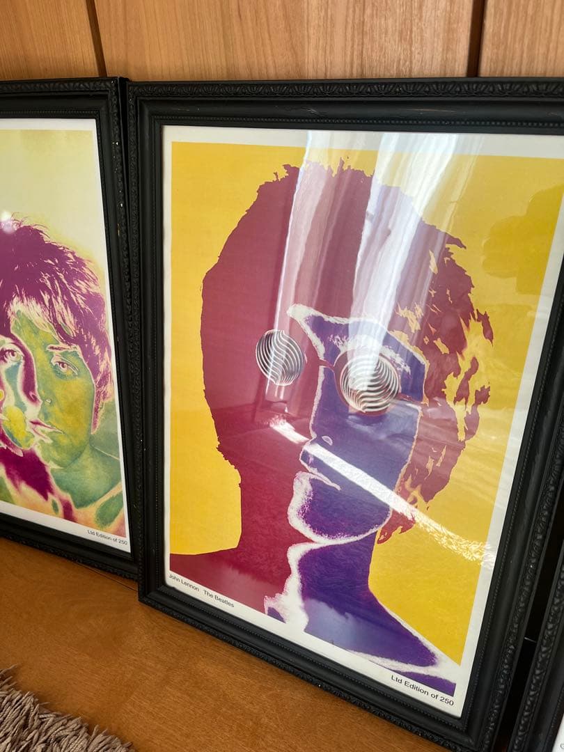 1週間限定値下げThe Beatles メンバー全員の限定ポスター