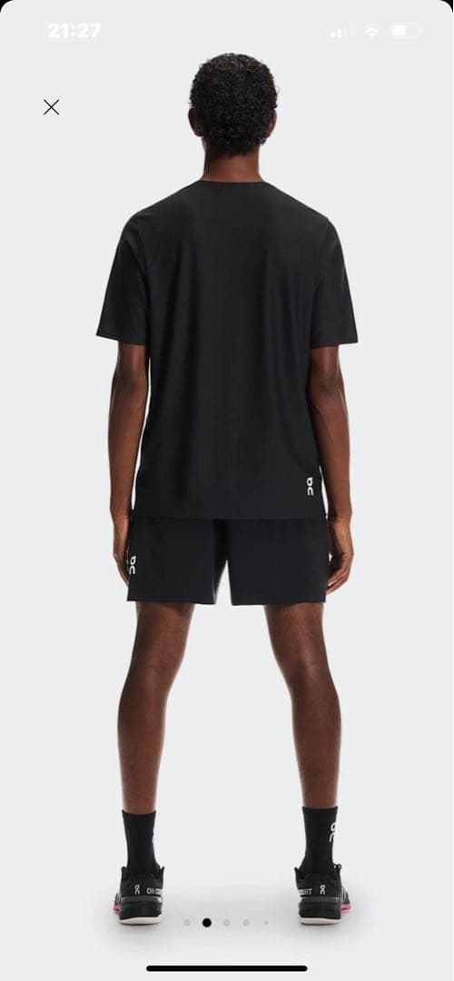 On ブラック ウェア　海外Lサイズ