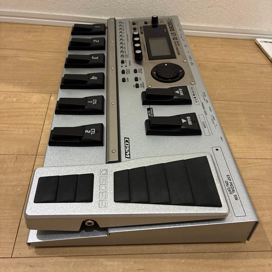 完動品！acアダプターセット　【美品】BOSS GT-10 マルチエフェクター