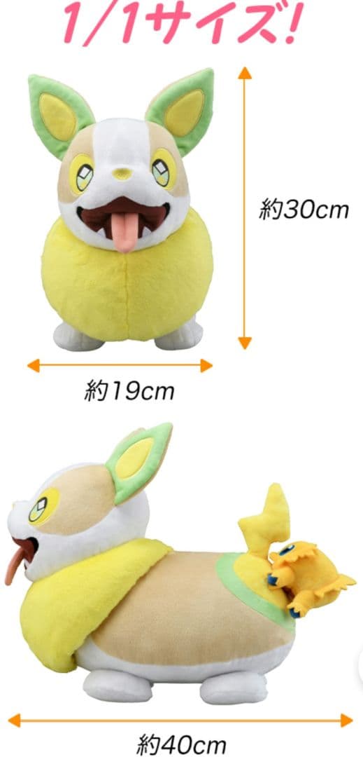 ポケモン★♥ぶるぶるバチュル・ワンパチ付き♥★ぬいぐるみ★TAKARA TOMY