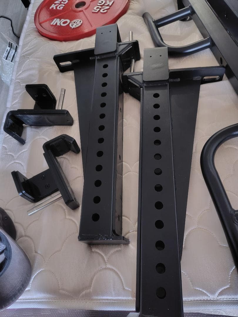 ONI　スクワットスタンド　シャフト　プレートセット　引き取り希望