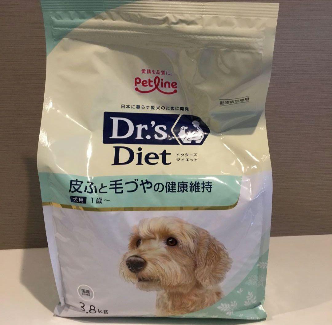27.03 ドクターズダイエットダイエット犬　皮膚と毛づやの健康維持3.8kg