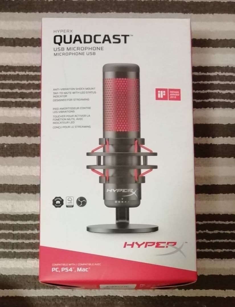 配信機器・PA機器・レコーディング機器 HX-MICQC-BK