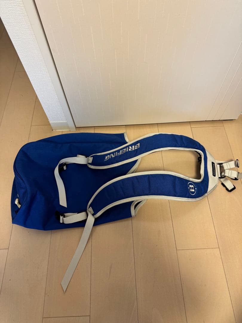 BRIEFING キャディバッグ 青 白