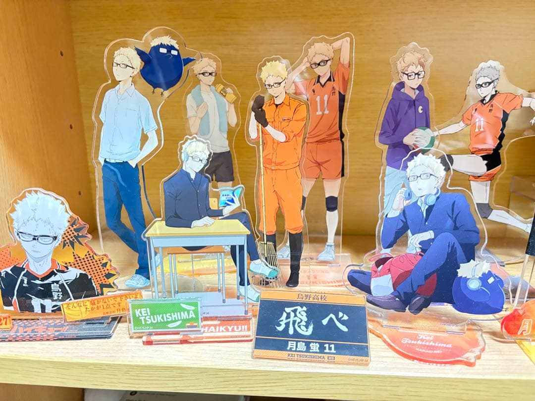 即購入❌ 月島蛍 缶バッチ アクスタ ぬい等