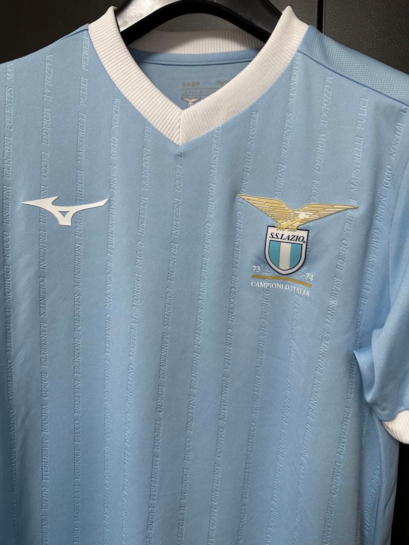 ◇激レア限定◇2023-2024 ラツィオ スクデッド獲得50周年記念ユニ 上下